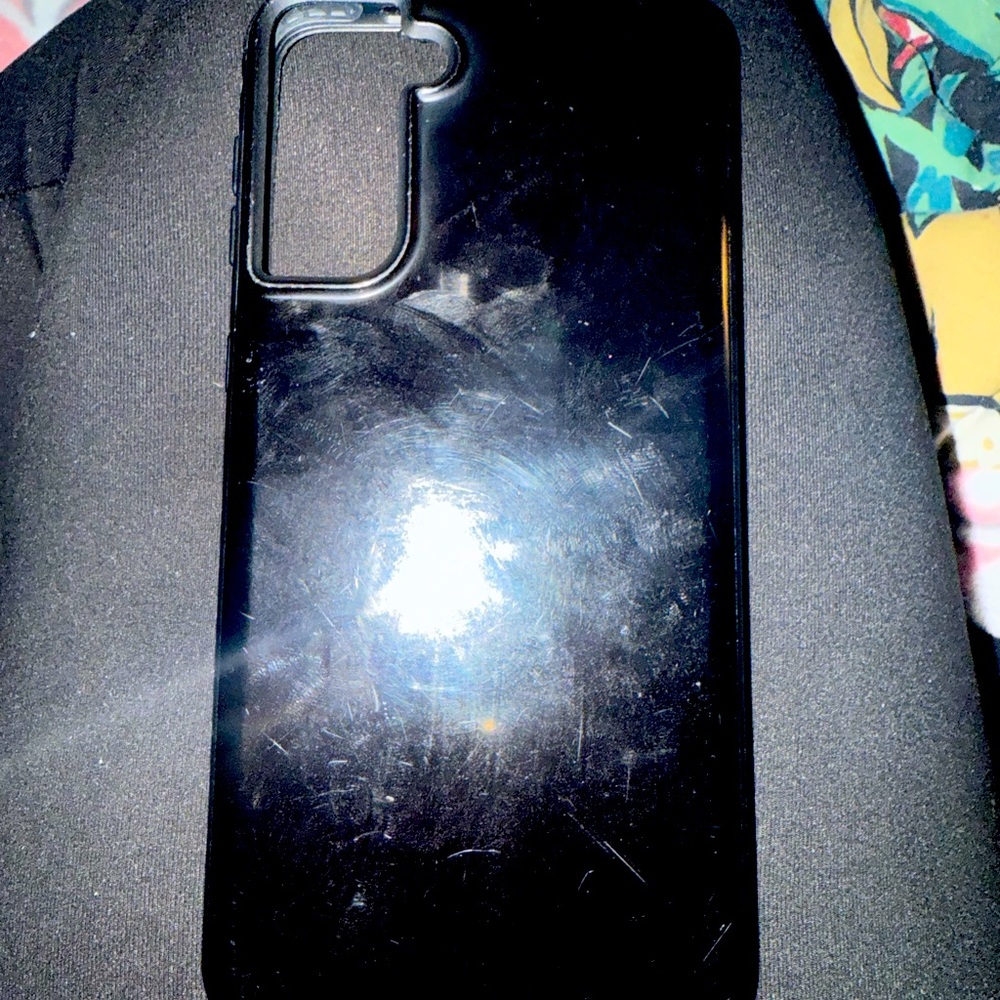 tech21 Glossy Black Phone Case for Samsung Galaxy S21+